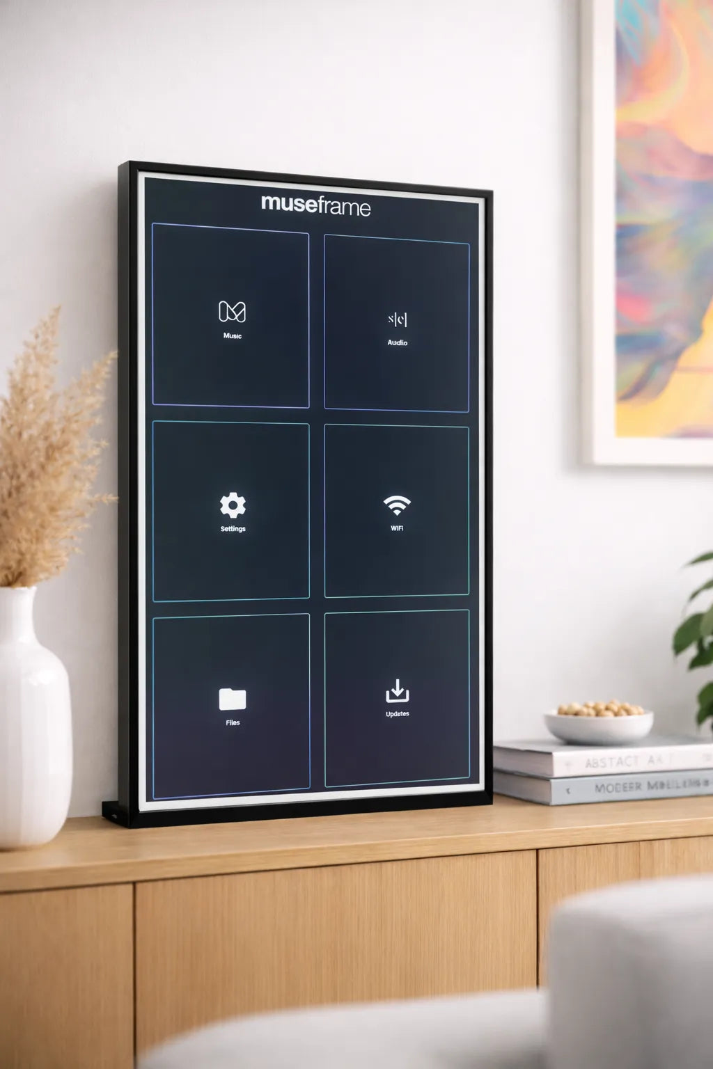 Select the Muse Frame App